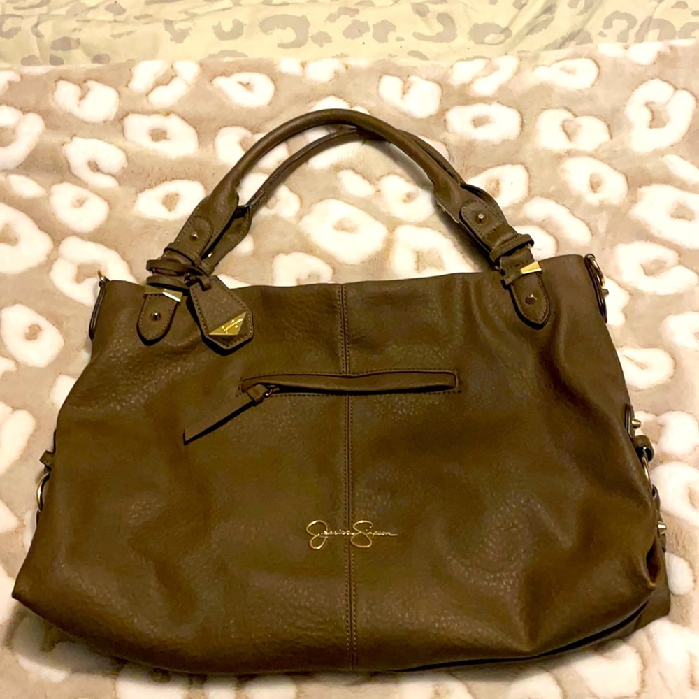 Gorgeous brown Jessica Simpson shoulder bag!